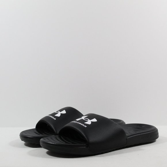 Under Armour Women's Ansa Fix Slide - Black 8 US - Picture 1 of 5